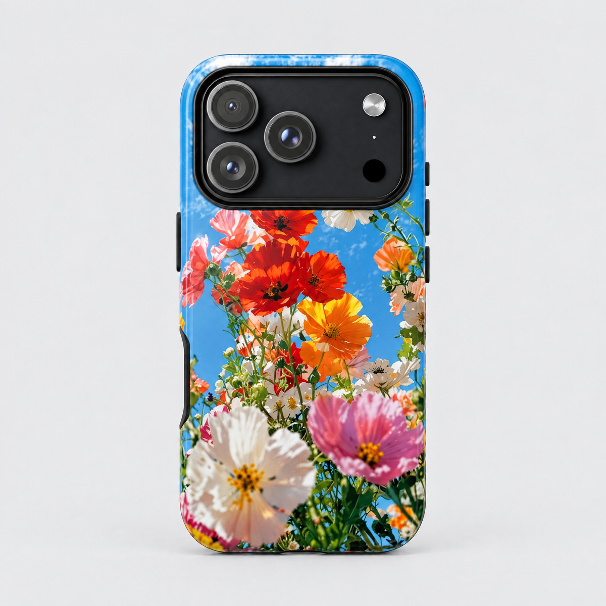 Summer Cosmos protective iPhone case by SoulCases, front view