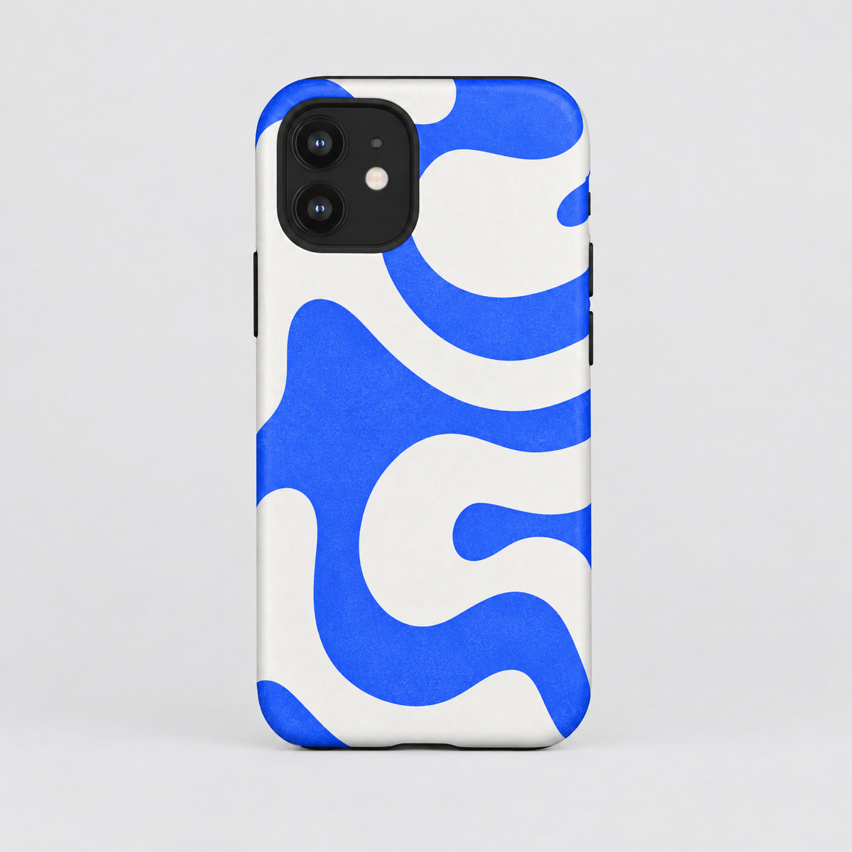 Blue Rush protective iPhone case by SoulCases, front view