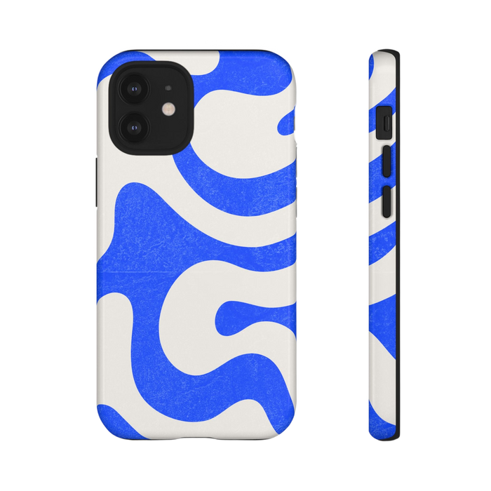 Blue Rush iPhone case
